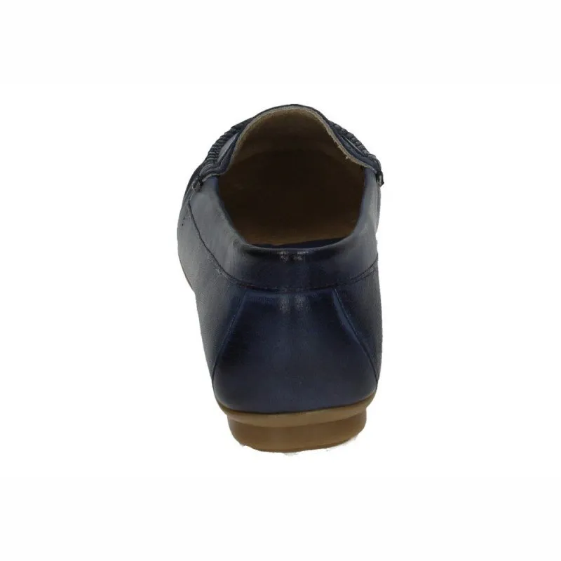 1705 MOCASINES DE PIEL color MARINO