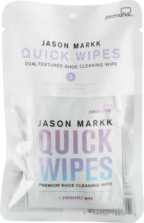 Jason Markk Quick Wipes Pack of 3