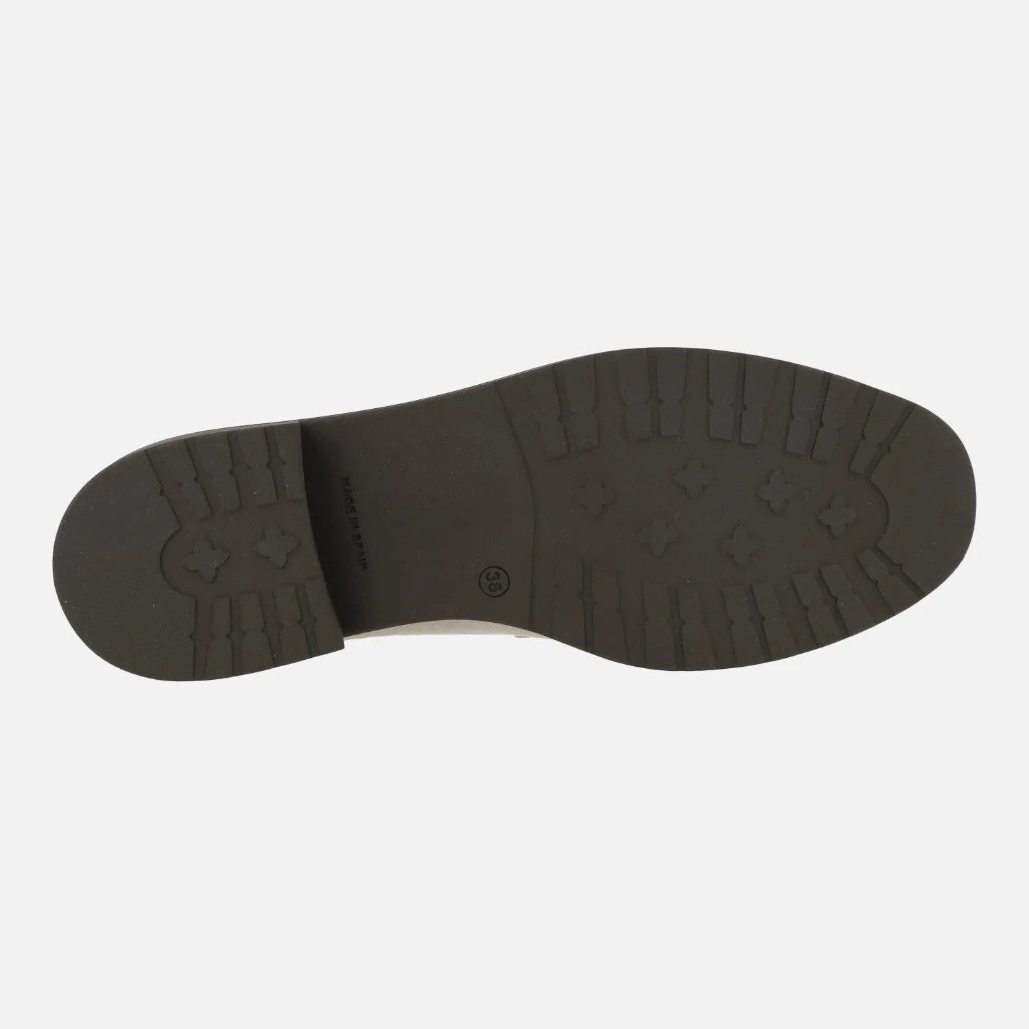 Mocasines para mujer en Charol con Adorno Metálico