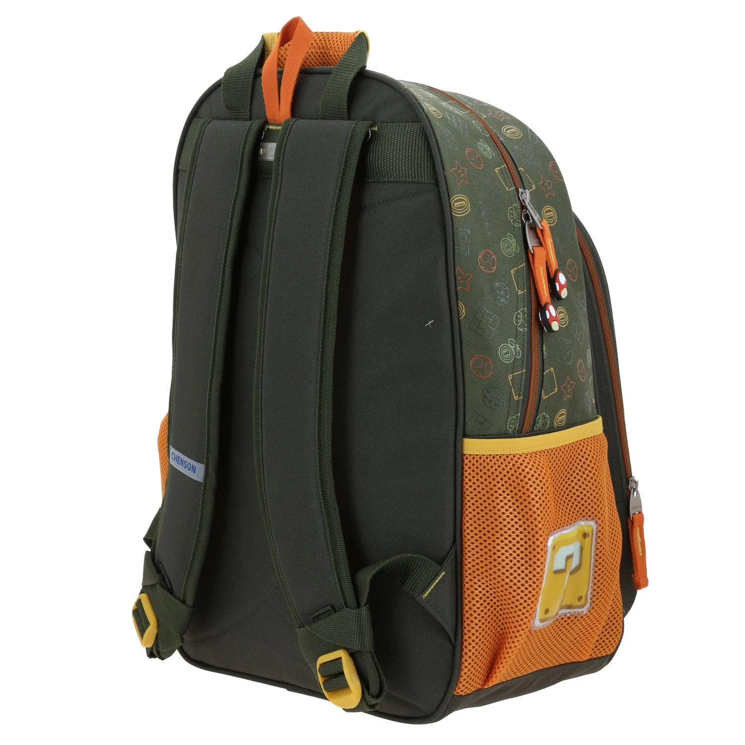 Mochila Verde Militar Mario Bros Para Nio Chenson Thorin