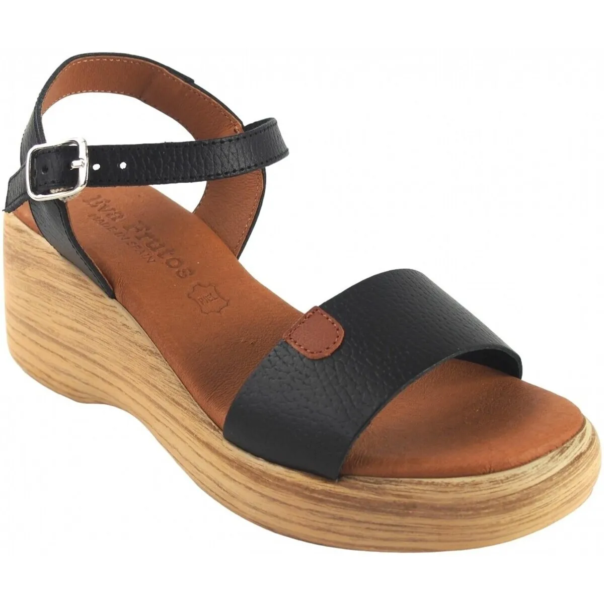 Sandalia señora  4792 negro