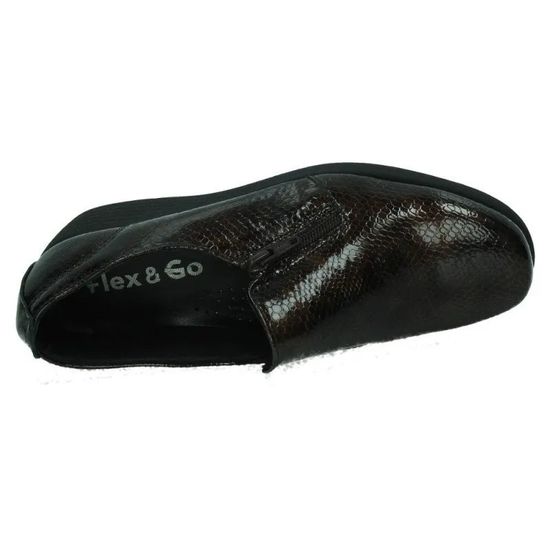 ST0789 10 MOCASINES DE PIEL color MARRÓN